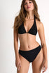 High-Waisted Brazilian Bikini Bottom 04 / 800 Black